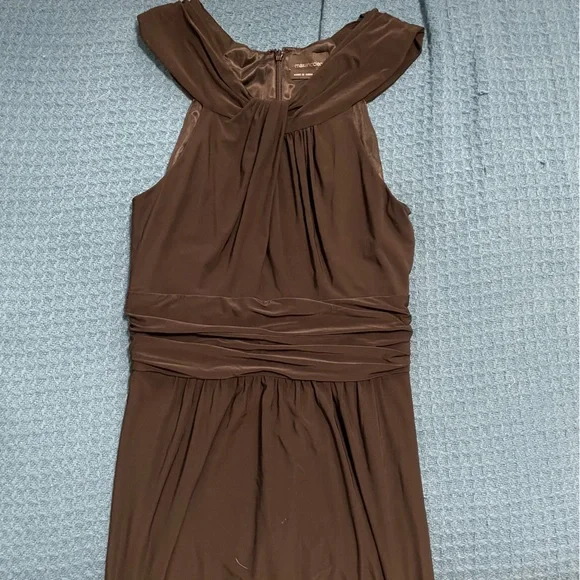 Max & Cleo Black Size 4 Knee Length Dress - Picture 2 of 5